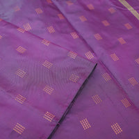 Purple With Elaichi Green Arani Silk Saree