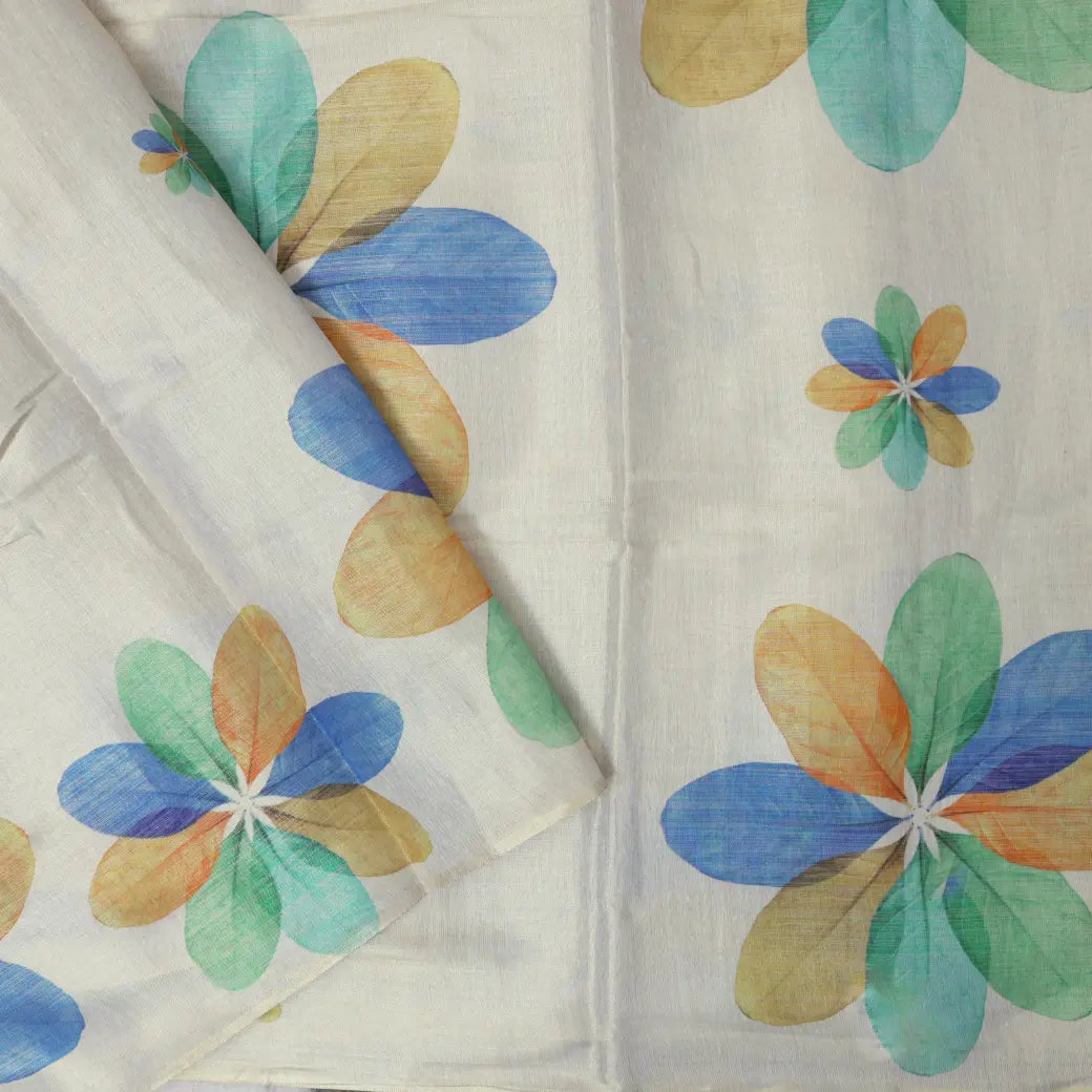 Multi Colour Tissue Silk Saree