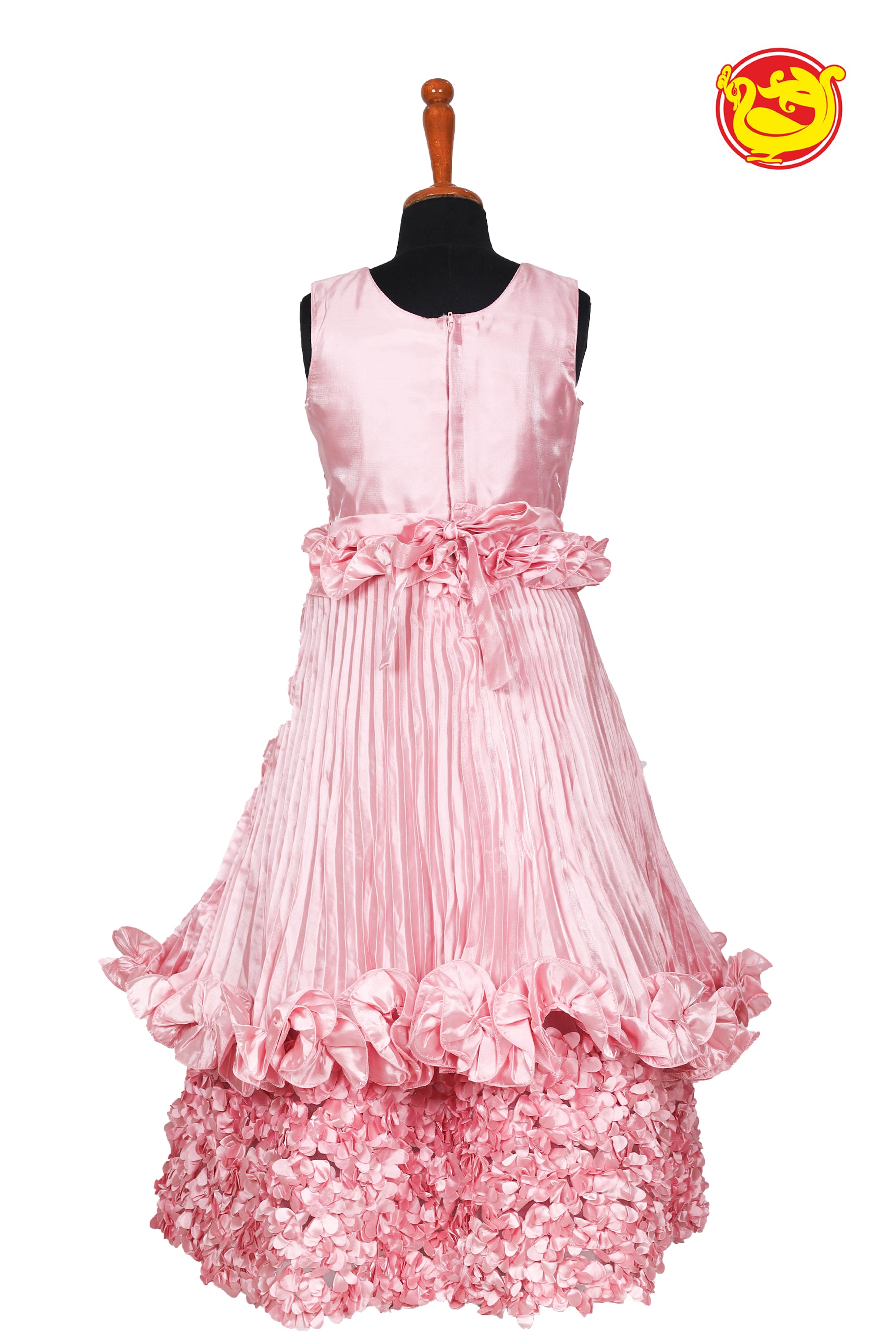 Onion Pink  Flower Gown