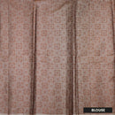 Off White with Coffee Brown  Tussar Silk Saree