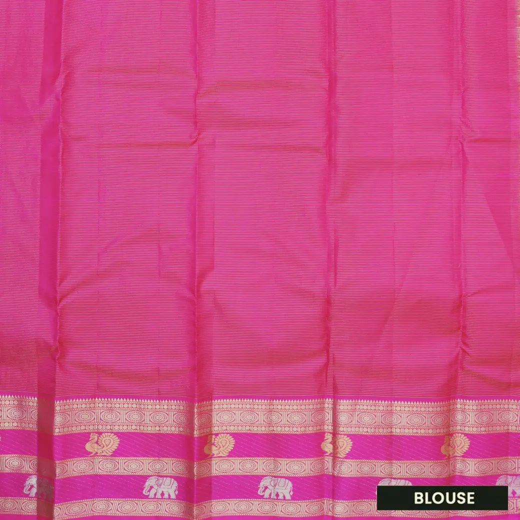 DARK GREENwith PURPLE Traditional Soft Silk Saree