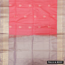 Rose Pink With Light Purple  Soft Silk Saree