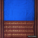 Blue With Maroon  Premium Quality Kalyani Cotton Saree