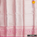 Pink with Gold Zari Traditional Soft Silk Saree - Thenianantham