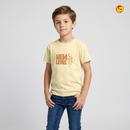 Off  White Colour Cotton Boys T-Shirt Summer Collection