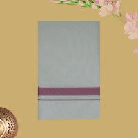 Silver Tissue with Men’s Dhoti