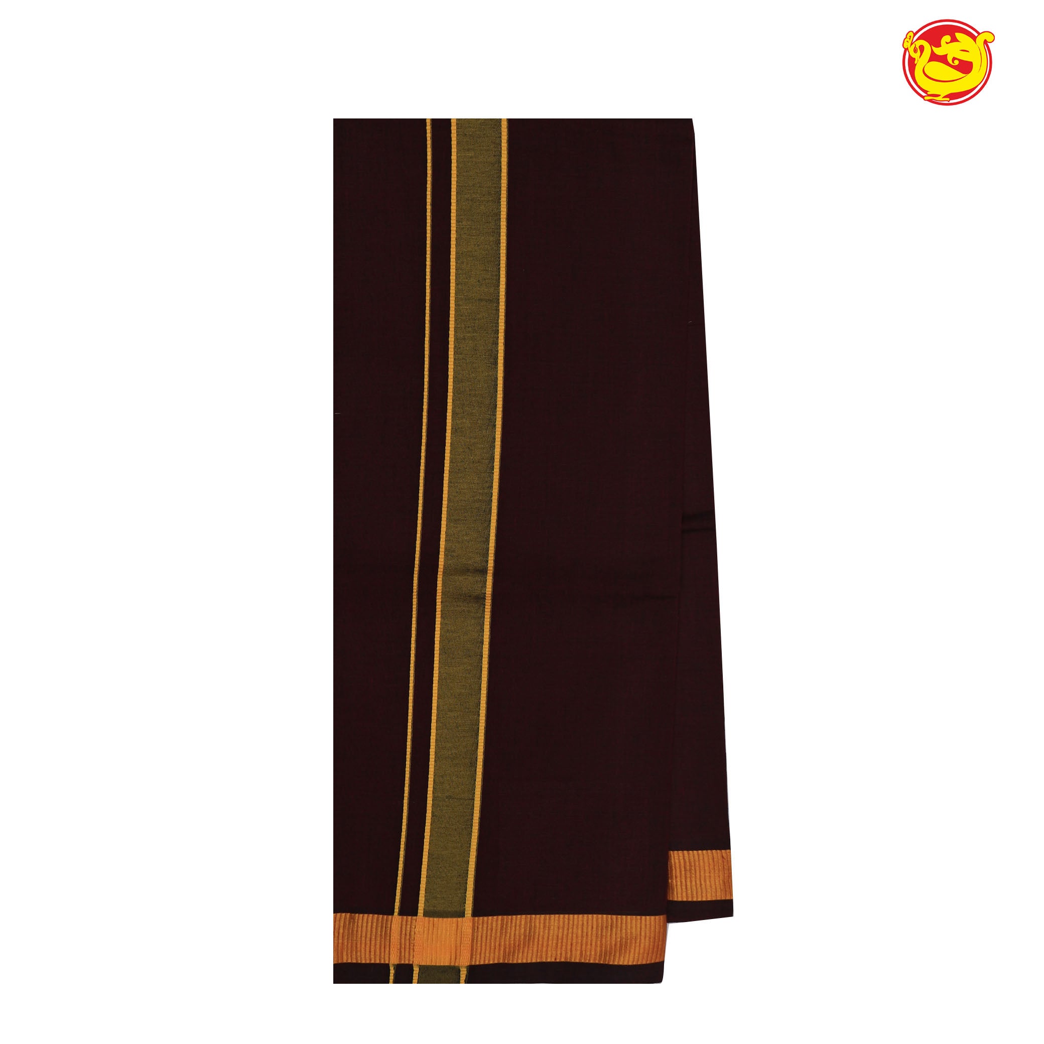 Dark Brown Men's Dhoti