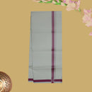 Silver Tissue with Men’s Dhoti