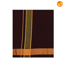 Dark brown men’s dhoti