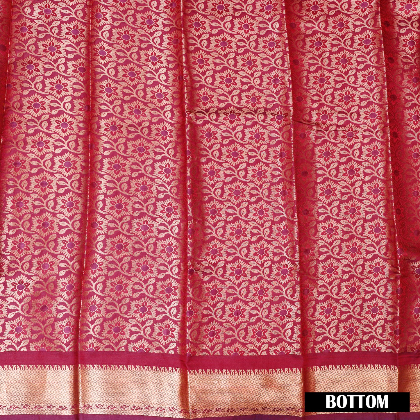 Red Color  Pavadai Dhavani Material Set