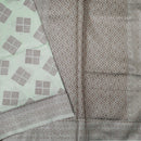 Light Green Colour Fancy Weaving Saree