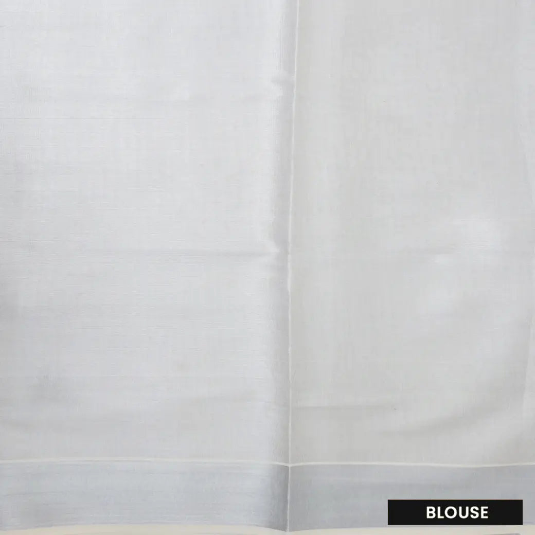 Southloom Exclusive Onam Kerala Traditional Fancy Border Floral Cotton Saree (Matching Plain Blouse Included)