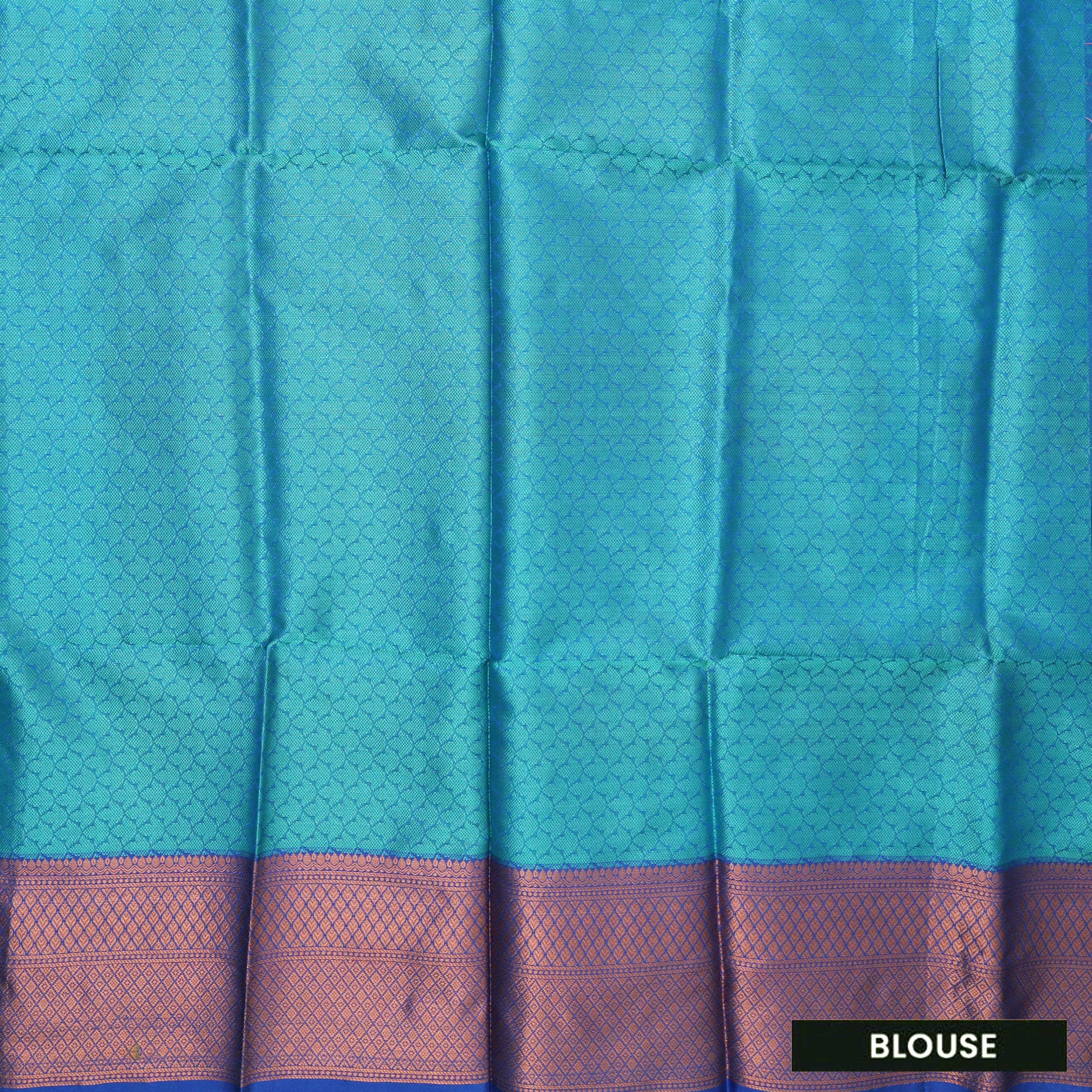 Blue Colour Fancy Weaving Saree