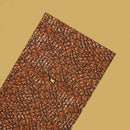 Orange Color flower design Cotton Printed Lungi