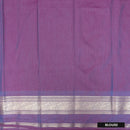 Tiffany Blue with Light Purple Copper Zari Border Soft Silk Saree