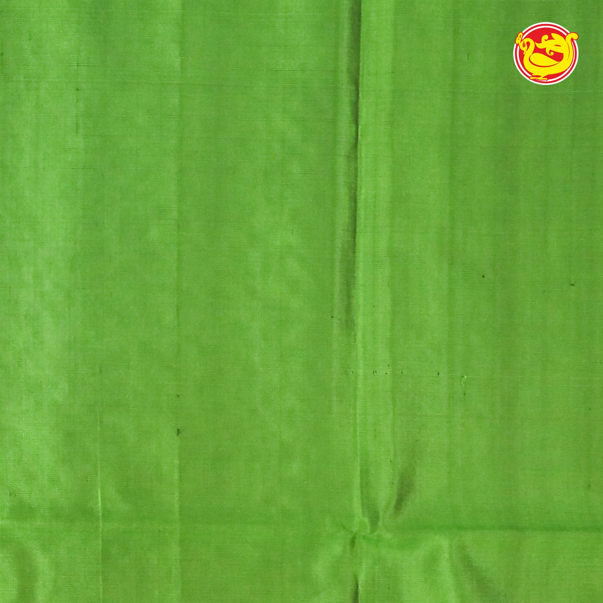 mossy green with green soft silk saree