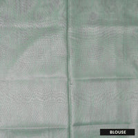 Light Green Colour Fancy Weaving Saree