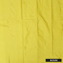 Lemon Yellow Arani Silk Saree