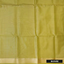 pista green Tissue Silk Saree