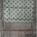 Light Green Colour Fancy Weaving Saree