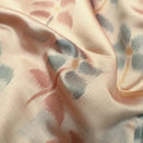 Light CreamWith Red Pochampally Semi Ikat Silk Saree