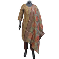 Brown Ladies Branded Readymade Chudi Set - Thenianantham