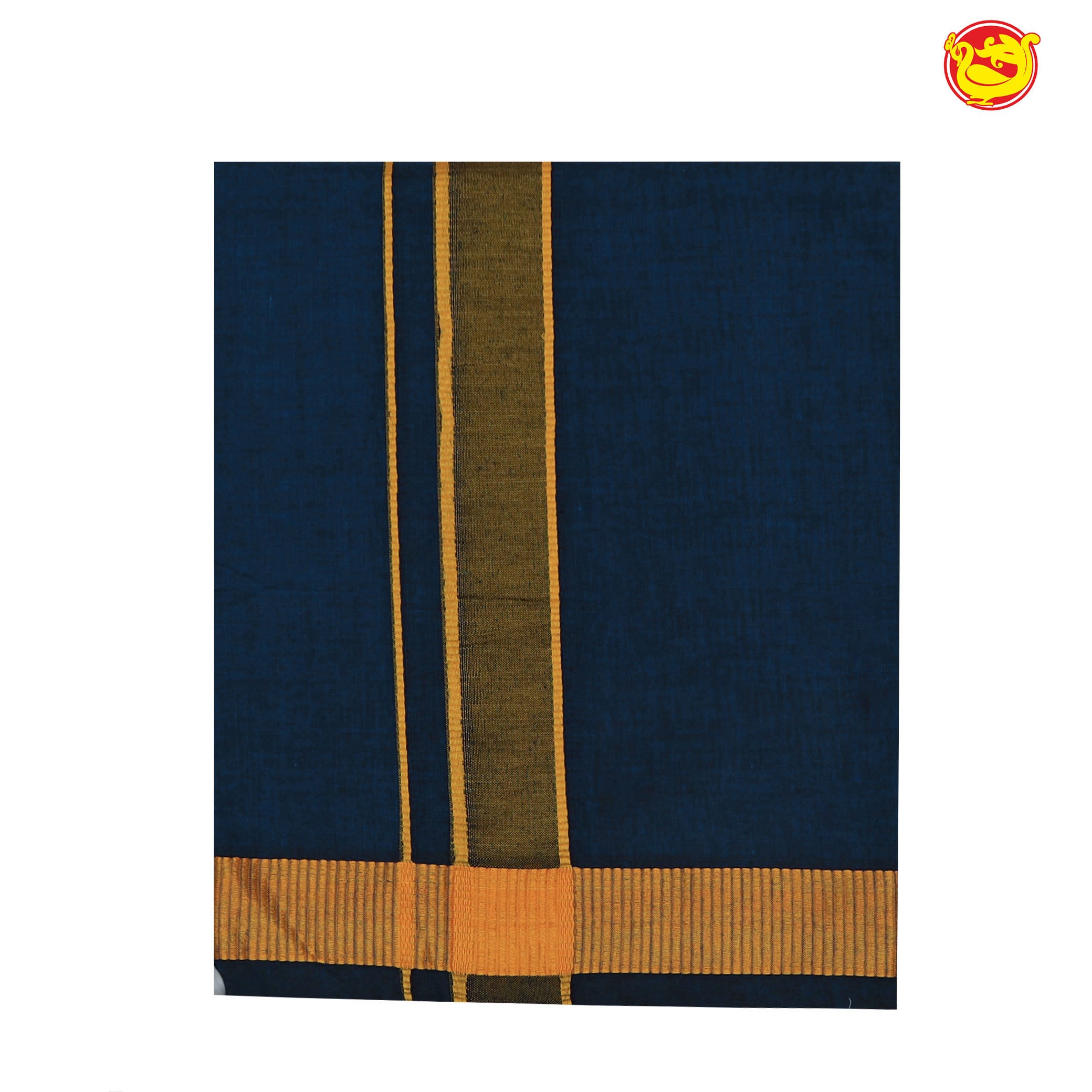 Navy blue men’s dhoti