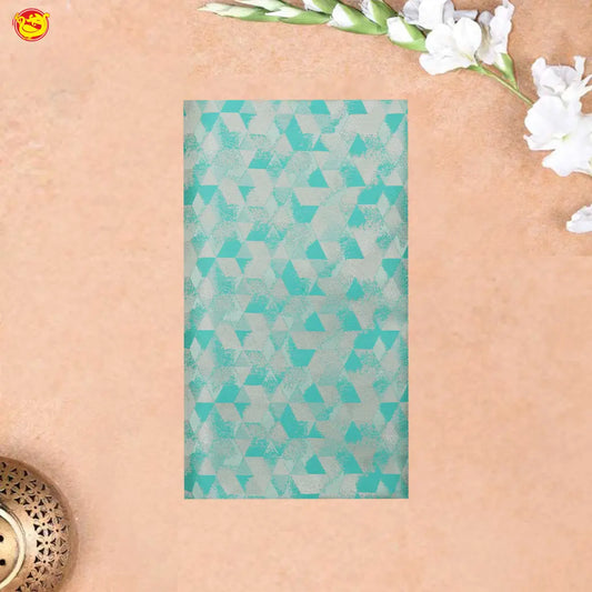 Dark Cyan Blue Colour  Banarasi Saree with Woven Designs