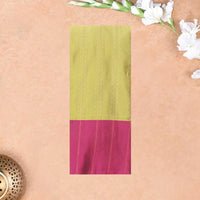 Light Green with Pink Arani Silk Saree