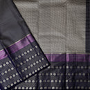 Block With  Gold Zari Yuvana Semi Soft Silk Saree