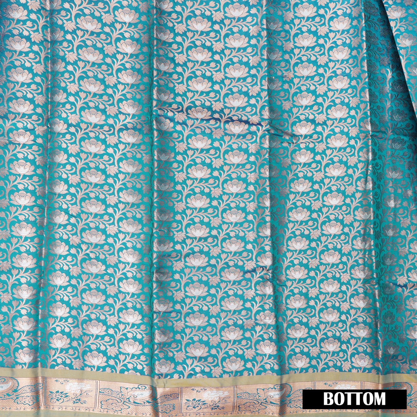 Green Color  Pavadai Dhavani Material Set
