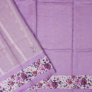 LAVENDER Semi Burberry Silk Saree