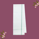 White with Green Border Single Layer Cotton Men’s Dhoti