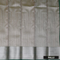 Dark Yellow With Forest Green Silk Cotton Saree