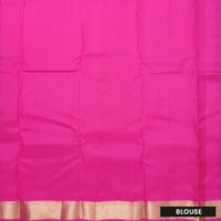 Blue  Colour Gold Zari Border Yuvana Semi Soft Silk Saree