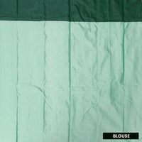Mint Green With Dark Green Arani Silk Saree