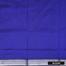 Maroon for the body and Blue Premium Quality Kalyani Cotton Saree