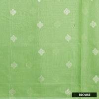 Green Colour Fancy Weaving Saree