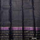 Block With  Gold Zari Yuvana Semi Soft Silk Saree