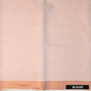 Southloom Exclusive Onam Kerala Traditional Fancy Border Floral  Cotton Saree (Matching Plain Blouse Included)