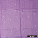 LAVENDER Semi Burberry Silk Saree