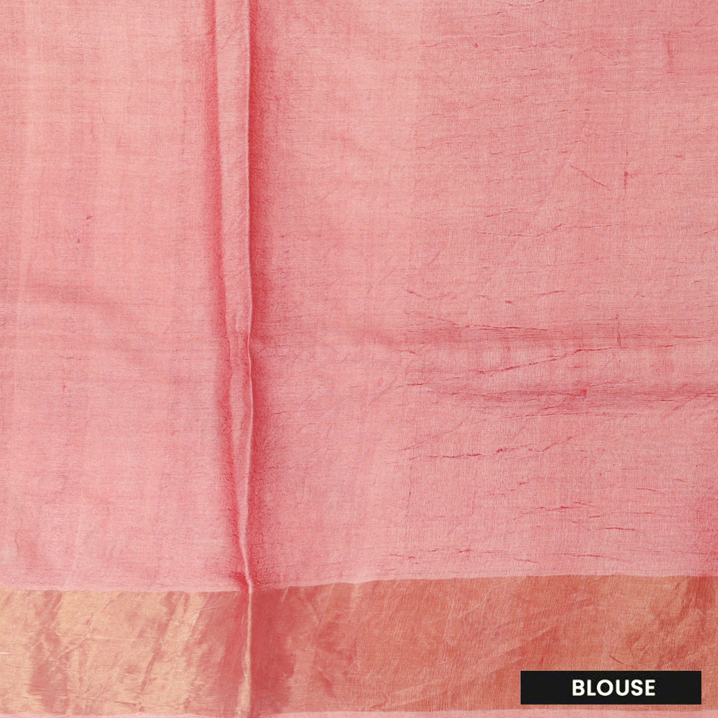 Pure Tussar Silk Saree Multi With Floral Design and Painted Prints and Zari Woven Border