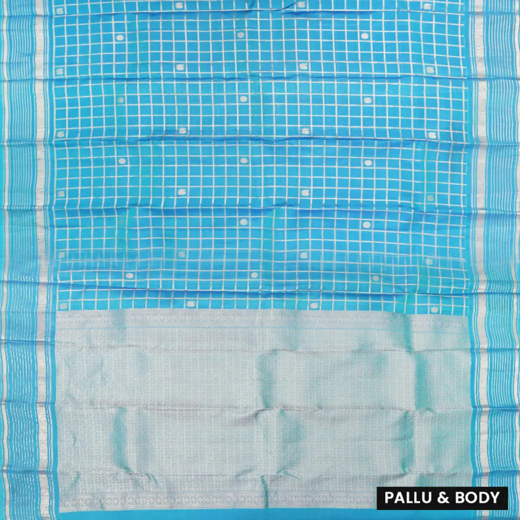 Blue Colour Soft Silk Saree
