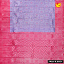 Purple with Pink Traditional Kubera Pattu Saree