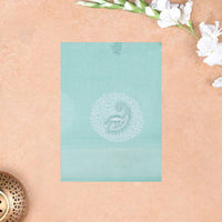 Light Blue Color Linen Cotton Saree