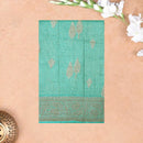 Mint Green Colour  Tussar Silk Saree