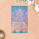 Sky Blue  pure Kanchipuram silk saree