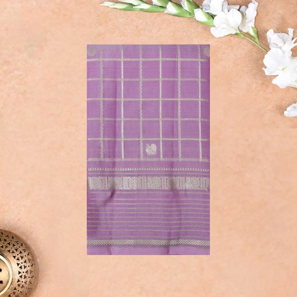 Light Purple Colour Soft Silk Saree