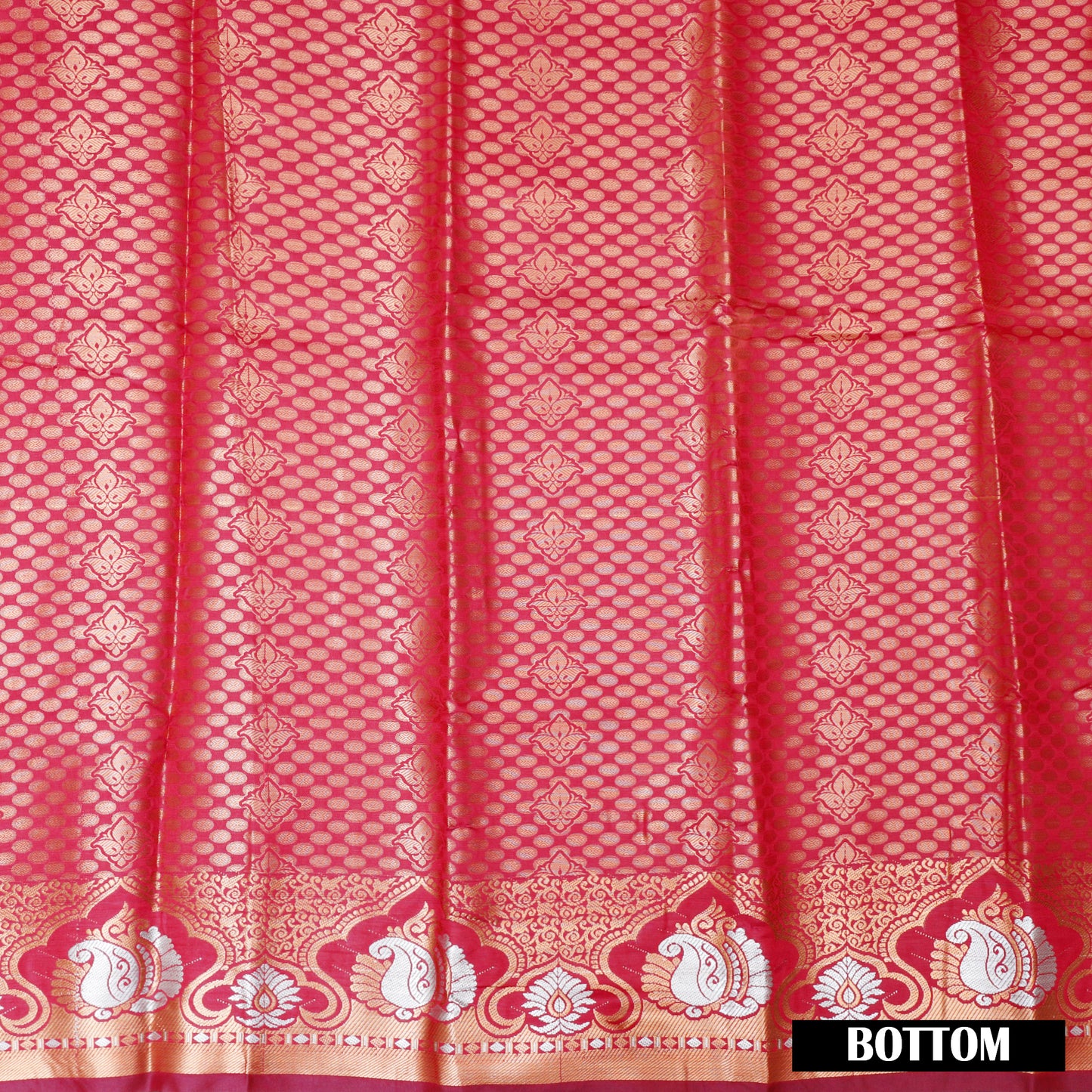 Red Color  Pavadai Dhavani Material Set