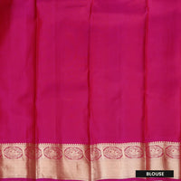 Pink With Gold Zeri Subalaya Wedding Silk Saree